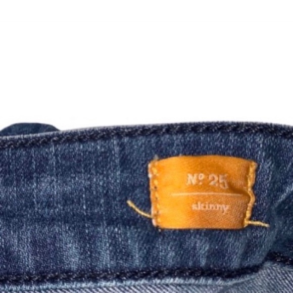 Anthropologie Pilcro Letterpress Jeans 25 Skinny - Picture 5 of 13